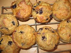 Muffins made with spelt